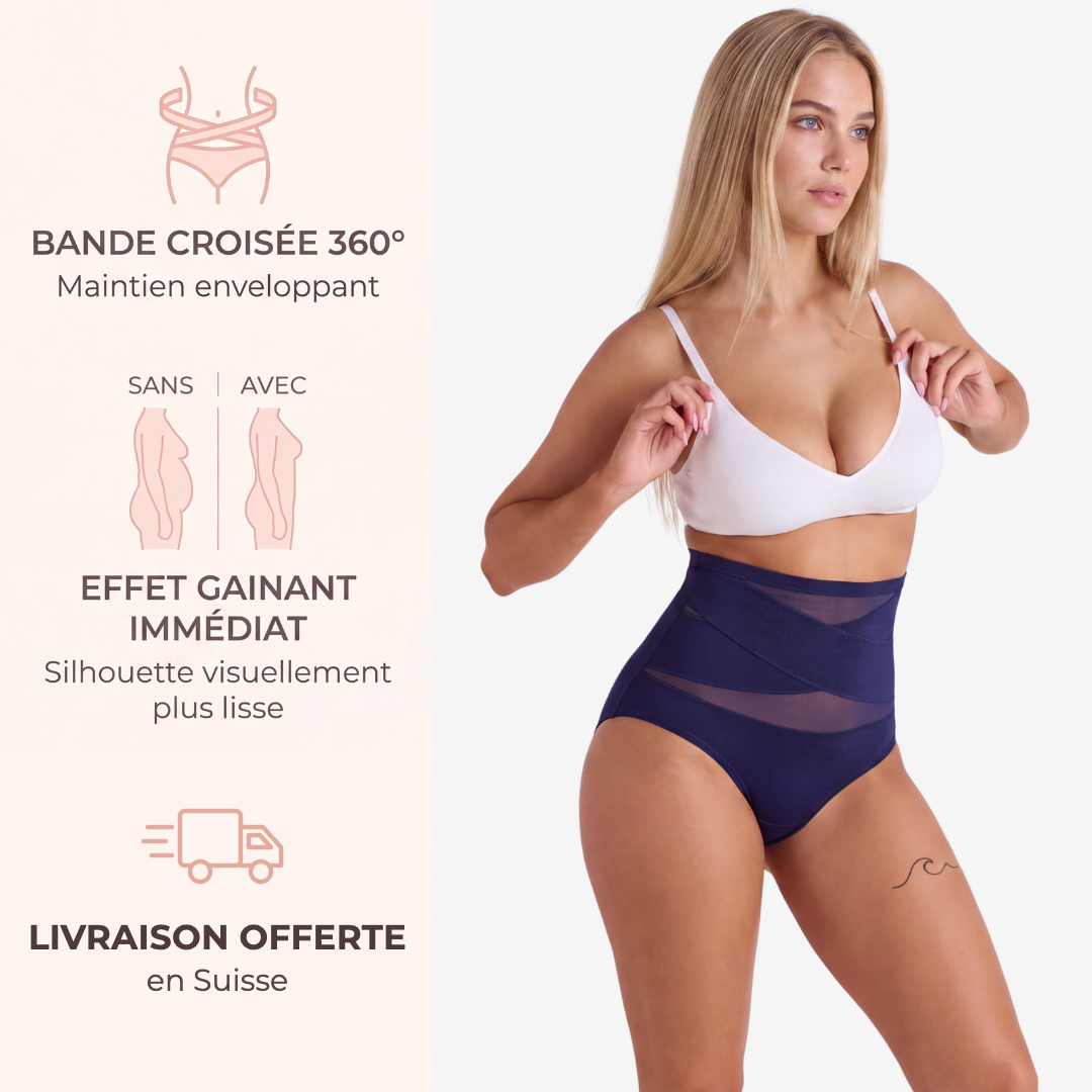 Culotte gainante à maintien 360°, livraison offerte en Suisse