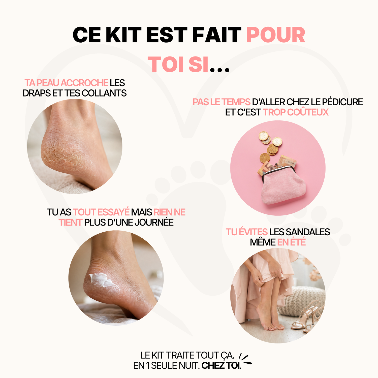 Kit beauté pieds