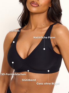 BH ohne Bügel von My Lovely Body: nahtlos, natürliche Form, 3D-Formkörbchen, Stützband, ganz ohne Bügel