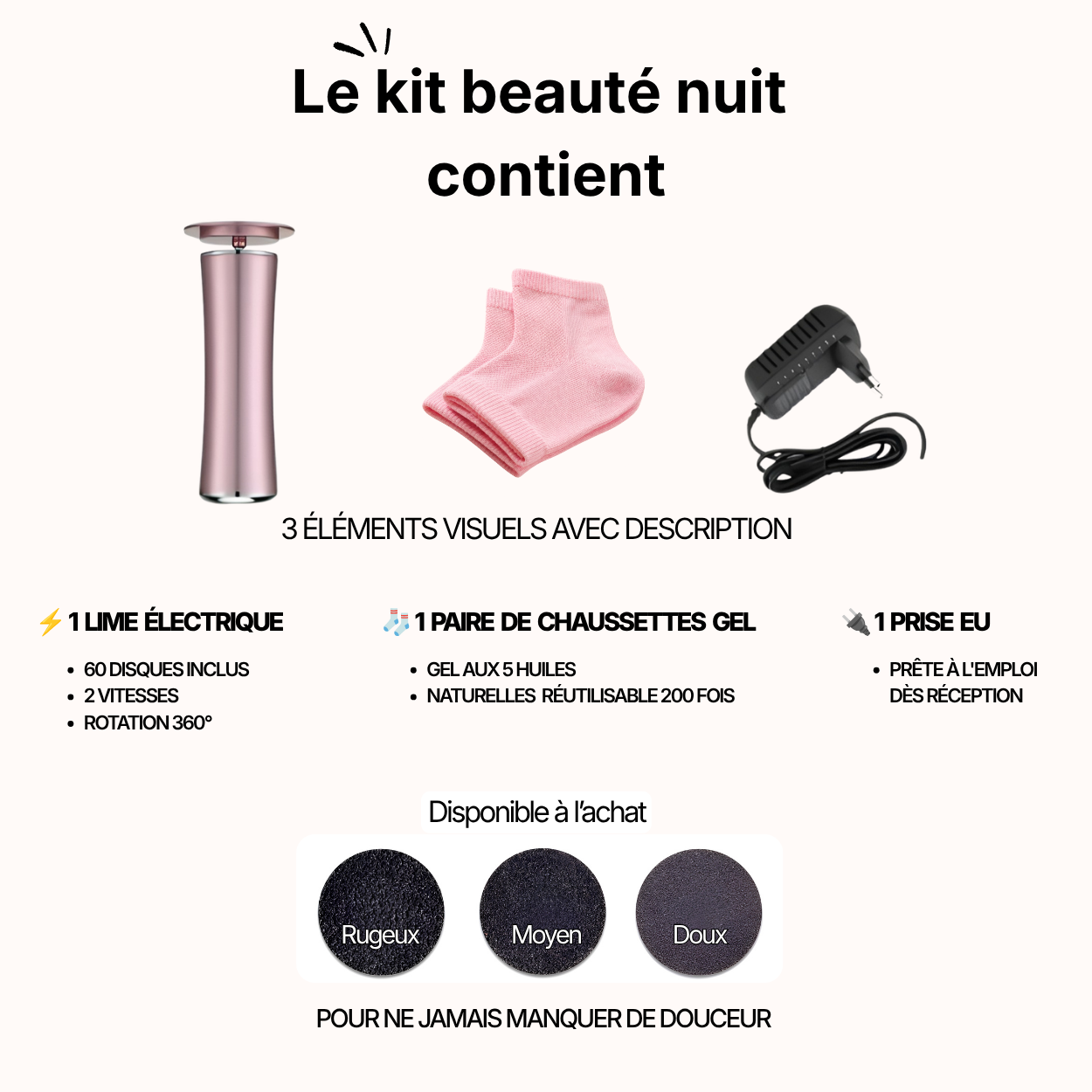 Kit beauté pieds