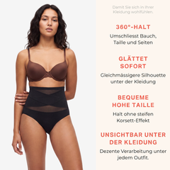 Bauchweg-Slip mit hoher Taille und 360°-Halt