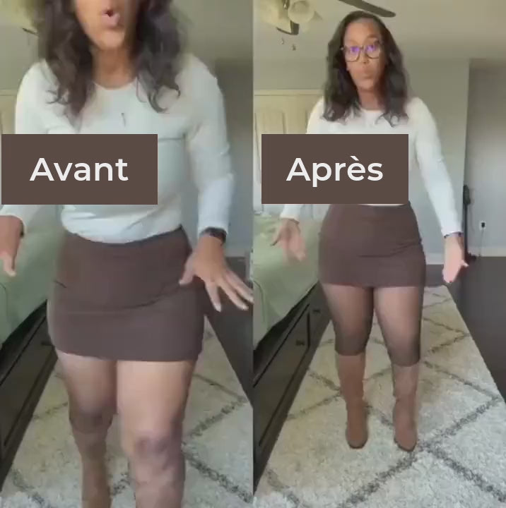 Avant et après : le collant polaire porté par des femmes de toutes silhouettes