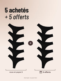 5 achetés + 5 offerts