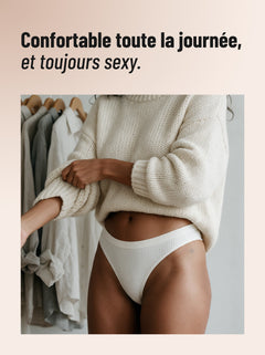 Tanga PureCoton : confortable toute la journée